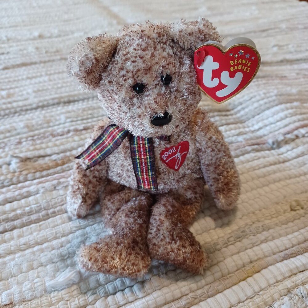 Ty Beanie Babies 2002 Signature Bear